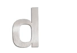 Stainless Steel Letter d