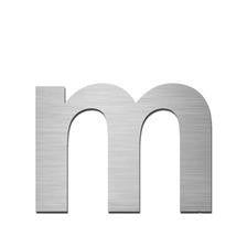 Stainless Steel Letter m - Lower Case