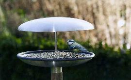 Stainless steel bird tables
