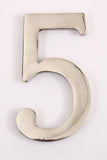 Polished Stainless Steel House Numbers 150mm