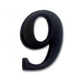 iron house number 9 black