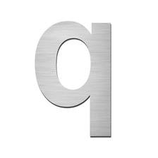 Stainless Steel Letter q in lower case