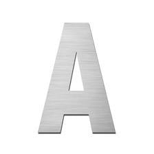 Letter A in stainless steel which is 150mm high