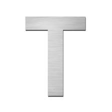 Stainless steel letter T in Upper Case
