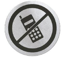 no mobile phones sign
