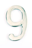 Polished Stainless Steel House Numbers Small